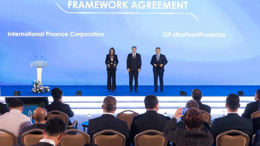 KazFoodProducts и Международная финансовая корпорация (IFC) подписали рамочное соглашение по реализации проекта по производству устойчивого авиационного топлива SAF (Sustainable Aviation Fuel) в Республике Казахстан