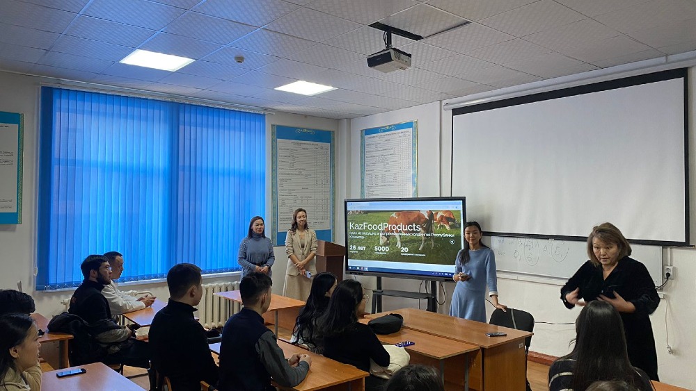 "KazFoodProducts" and  Kazakh National Agrarian Research University partnership: combining theory and practice